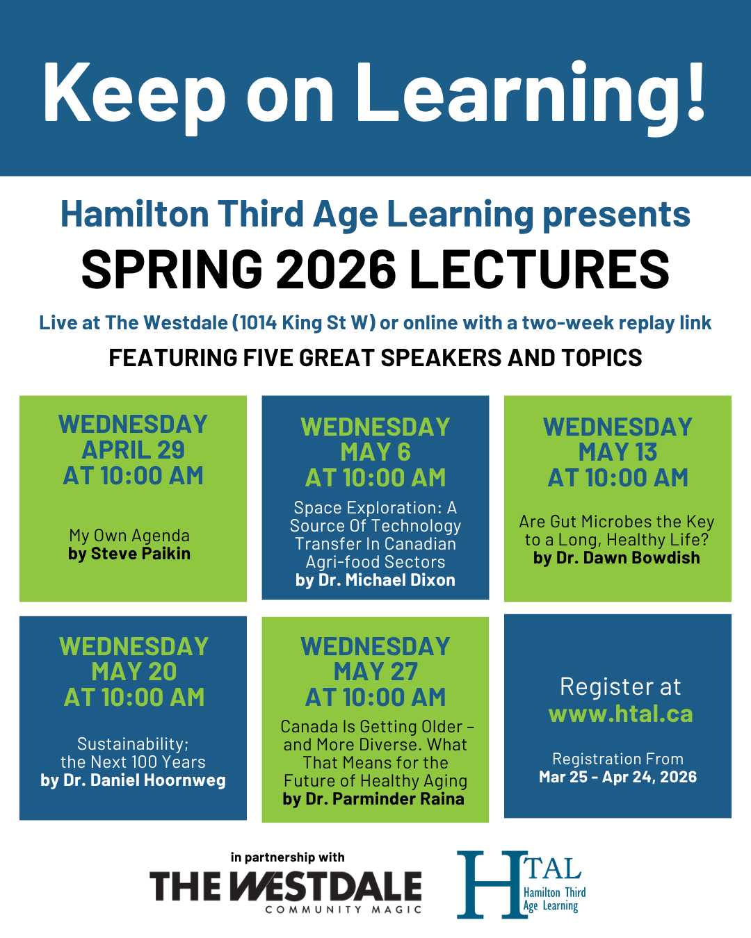 HTAL Spring 2026 Lecture Series Speakers